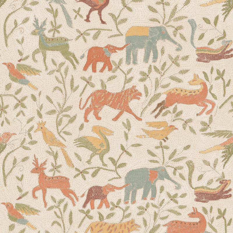 BW45166_6 Noah's Ark Savannah Kit Kemp Wallpapers II Wallpaper by GP & J Baker