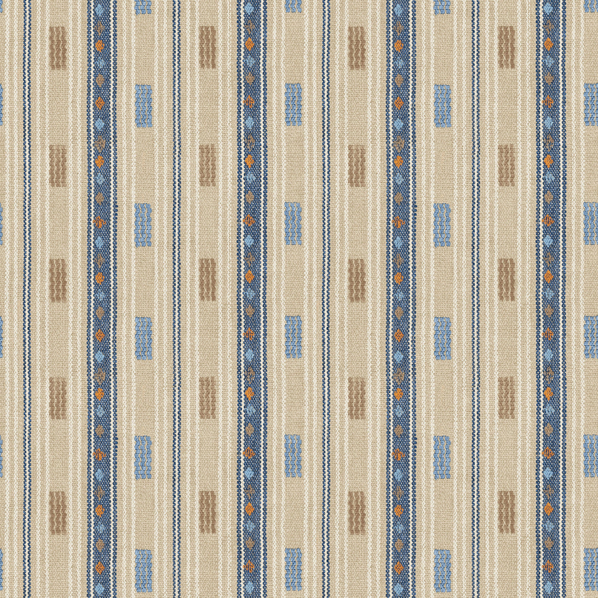 BW45167_2 Tradewind Indigo Kit Kemp Wallpapers II Wallpaper by GP & J Baker