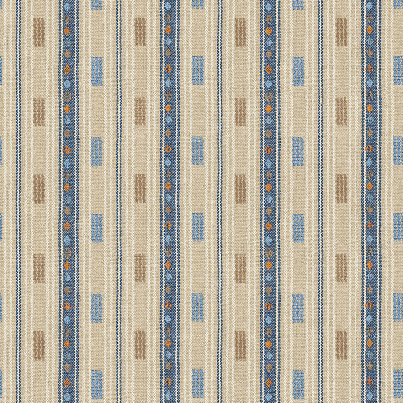 BW45167_2 Tradewind Indigo Kit Kemp Wallpapers II Wallpaper by GP & J Baker