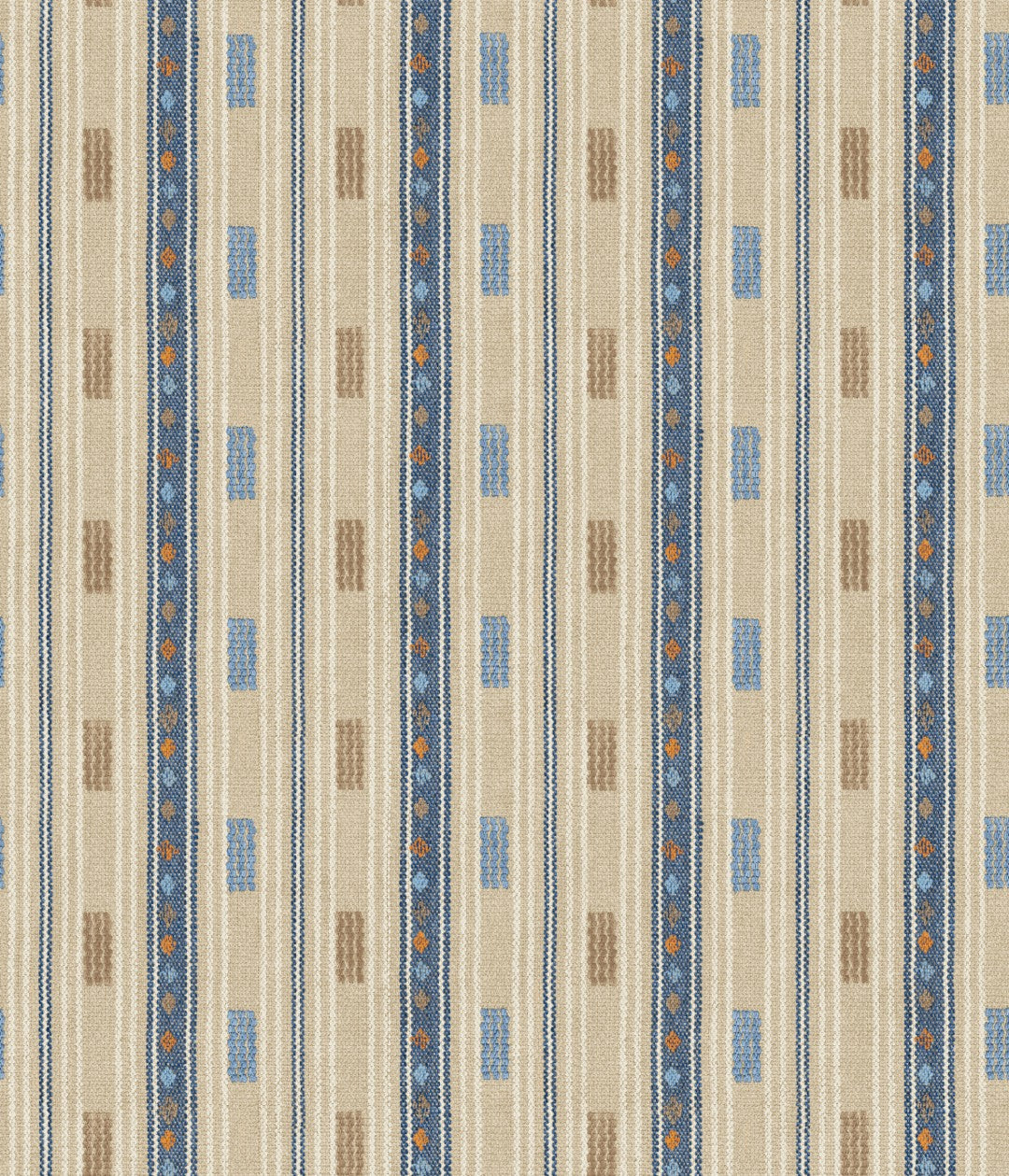 BW45167_2 Tradewind Indigo Kit Kemp Wallpapers II Wallpaper by GP & J Baker