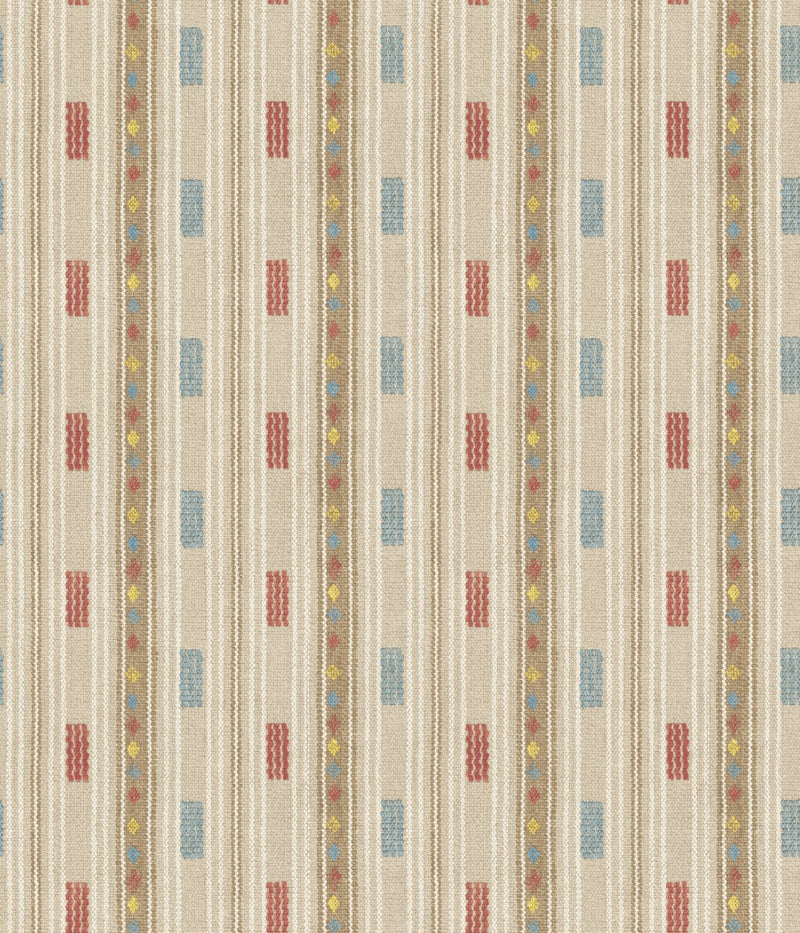BW45167_3 Tradewind Red/Blue Kit Kemp Wallpapers II Wallpaper by GP & J Baker