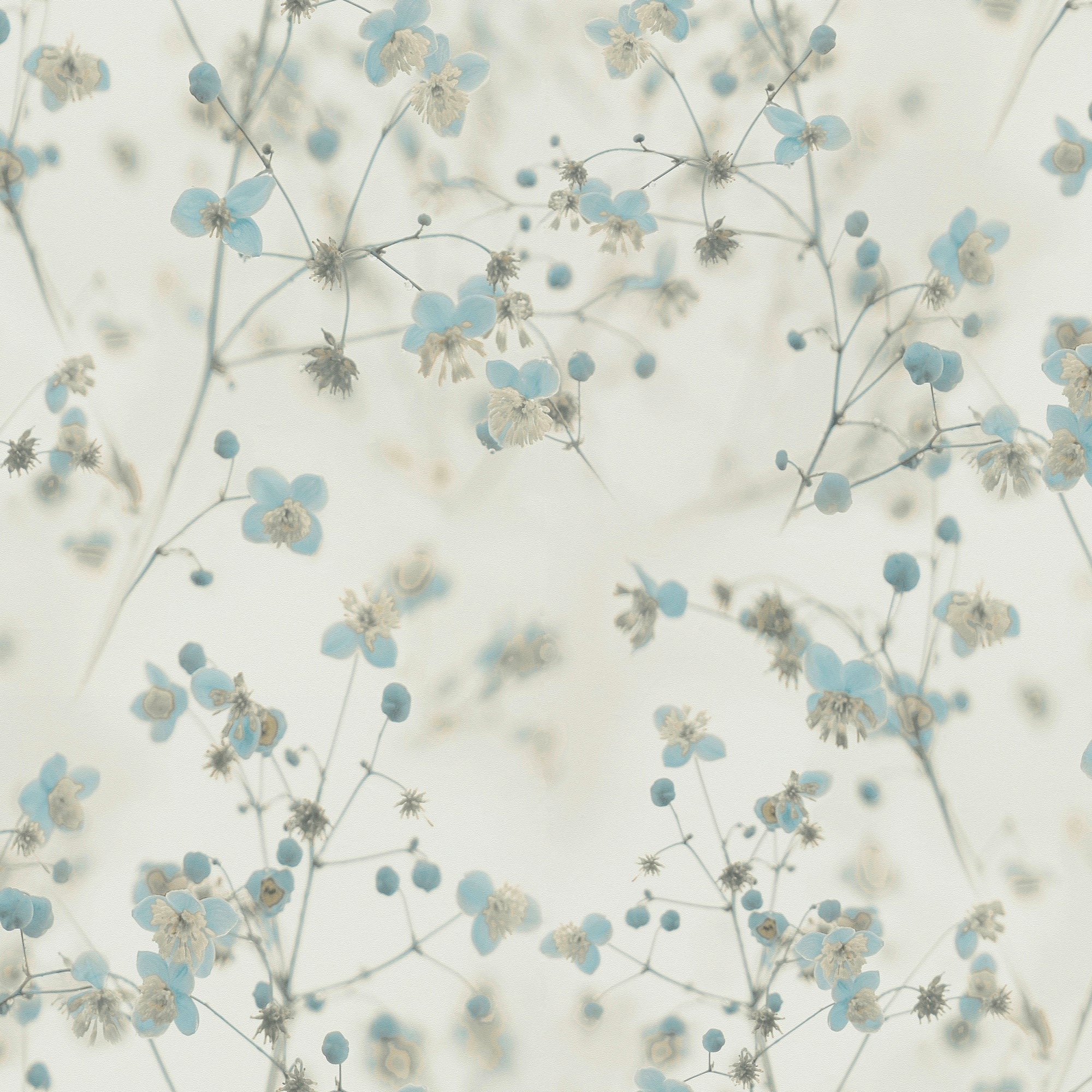 BW51038 Delicate Buttercup Motif Blooming Wild Wallpaper By Galerie
