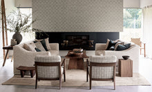 MW135/04 Basketweave Collage II Ink Wallpaper by Mark Alexander