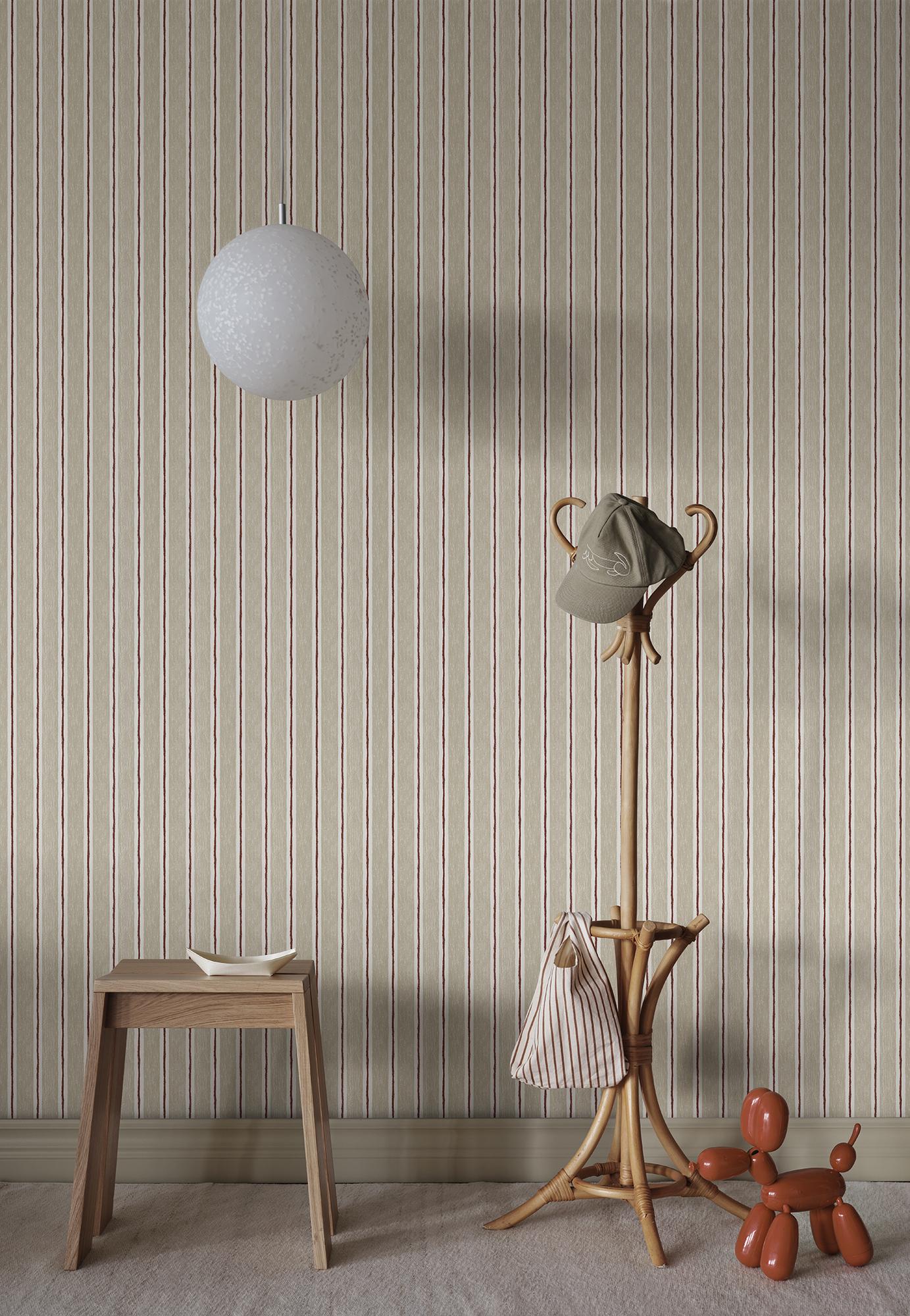 S10654 Beige Albin Familjen Mural by Sandberg