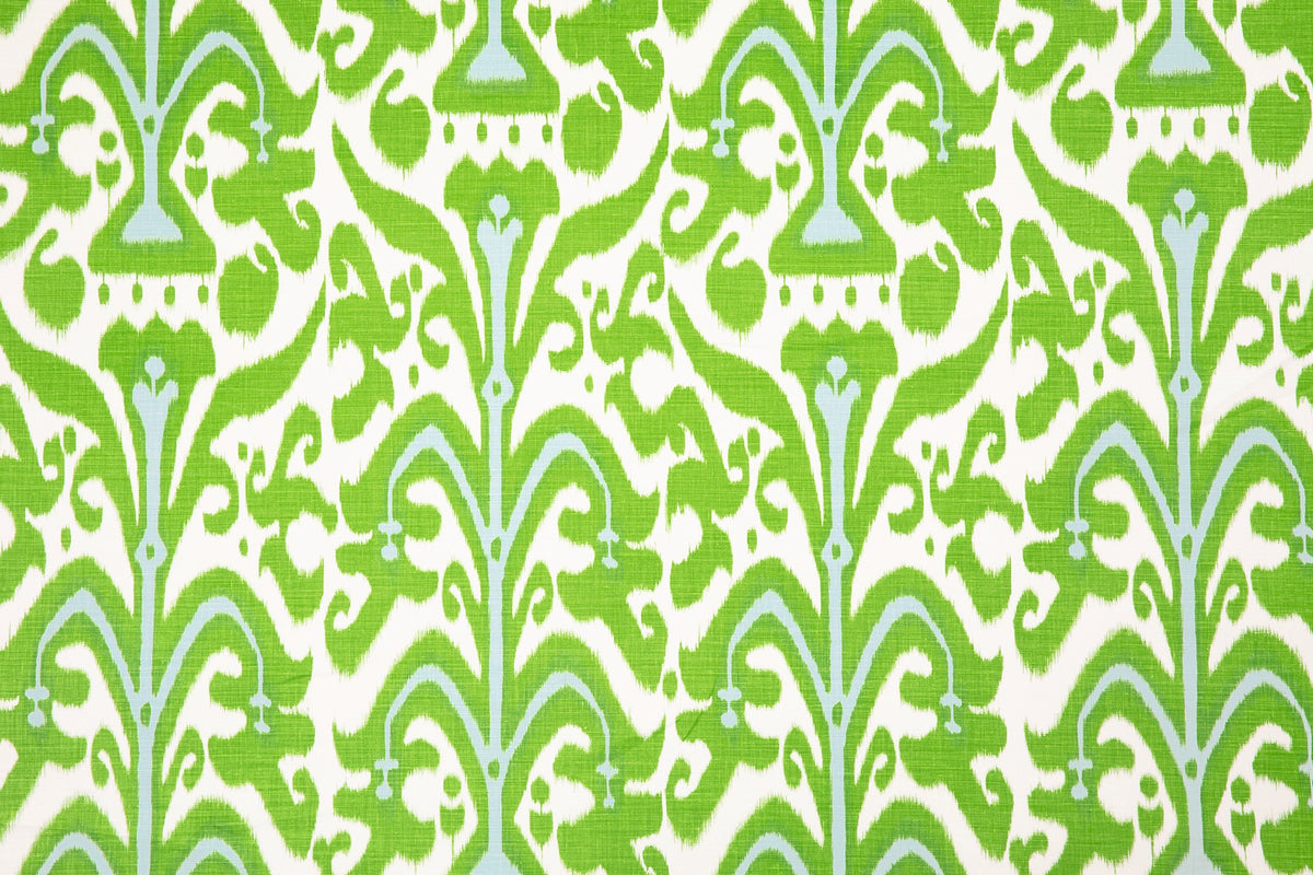 Belfour Green fabric by Christopher Farr Cloth