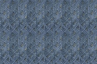 Belge Raffia Cobalt Wallpaper by Christopher Farr Cloth