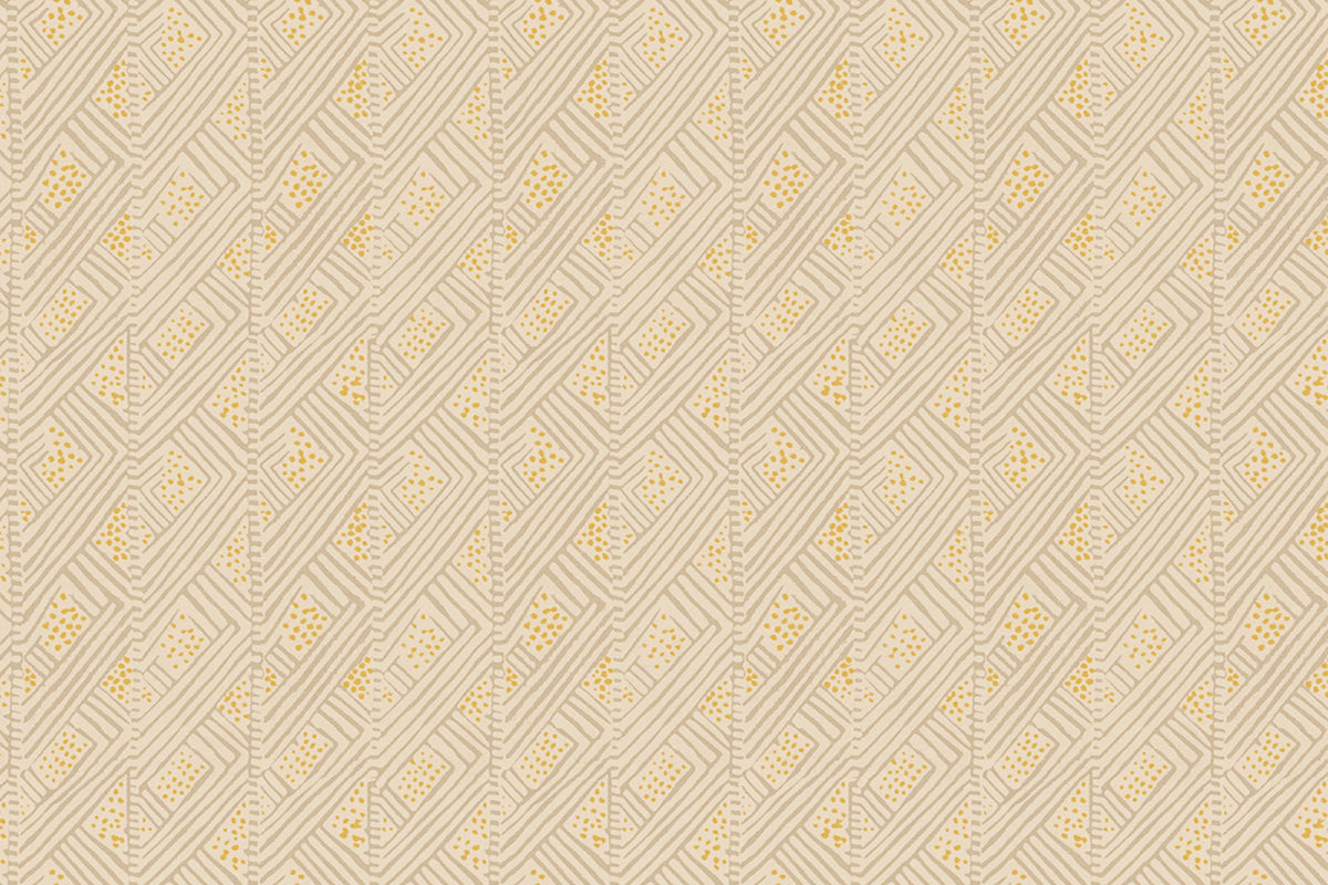 Belge Raffia Straw Wallpaper by Christopher Farr Cloth