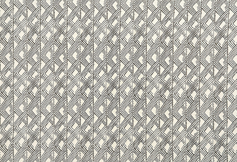 Belge Charcoal fabric by Christopher Farr Cloth