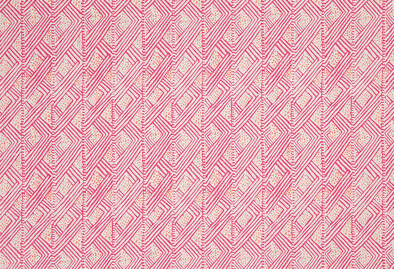 Belge Hot Pink fabric by Christopher Farr Cloth