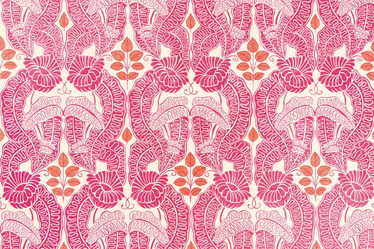 Belle-De-Nuit Fuchsia Wallpaper by Christopher Farr Cloth