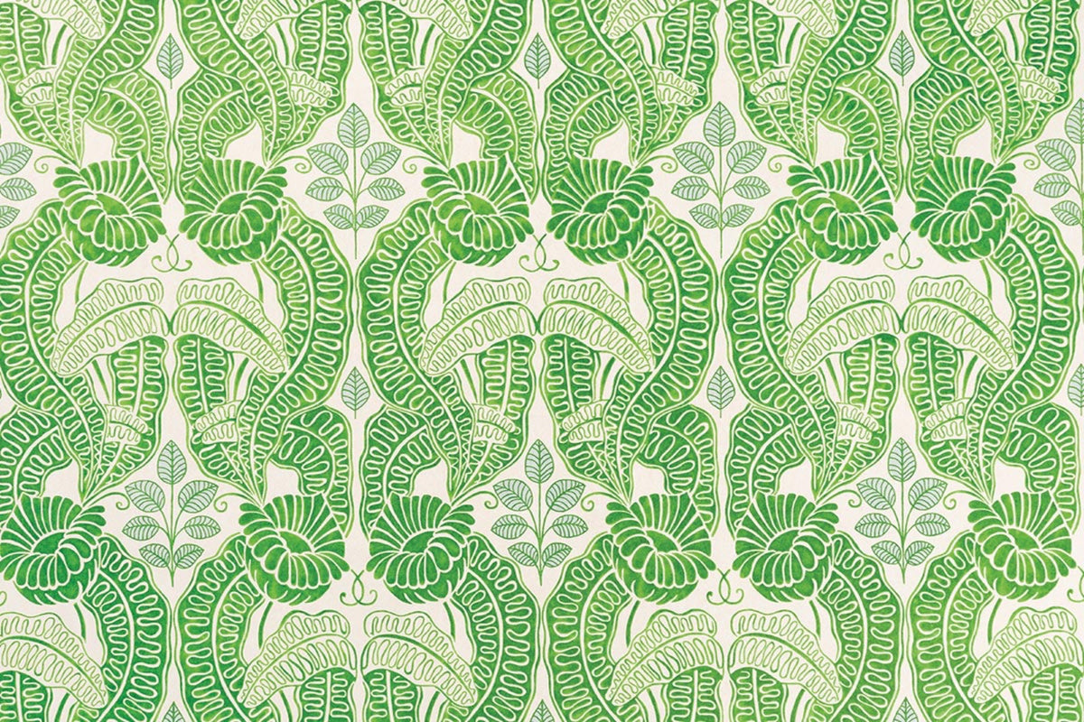 Belle-De-Nuit Grass Wallpaper by Christopher Farr Cloth