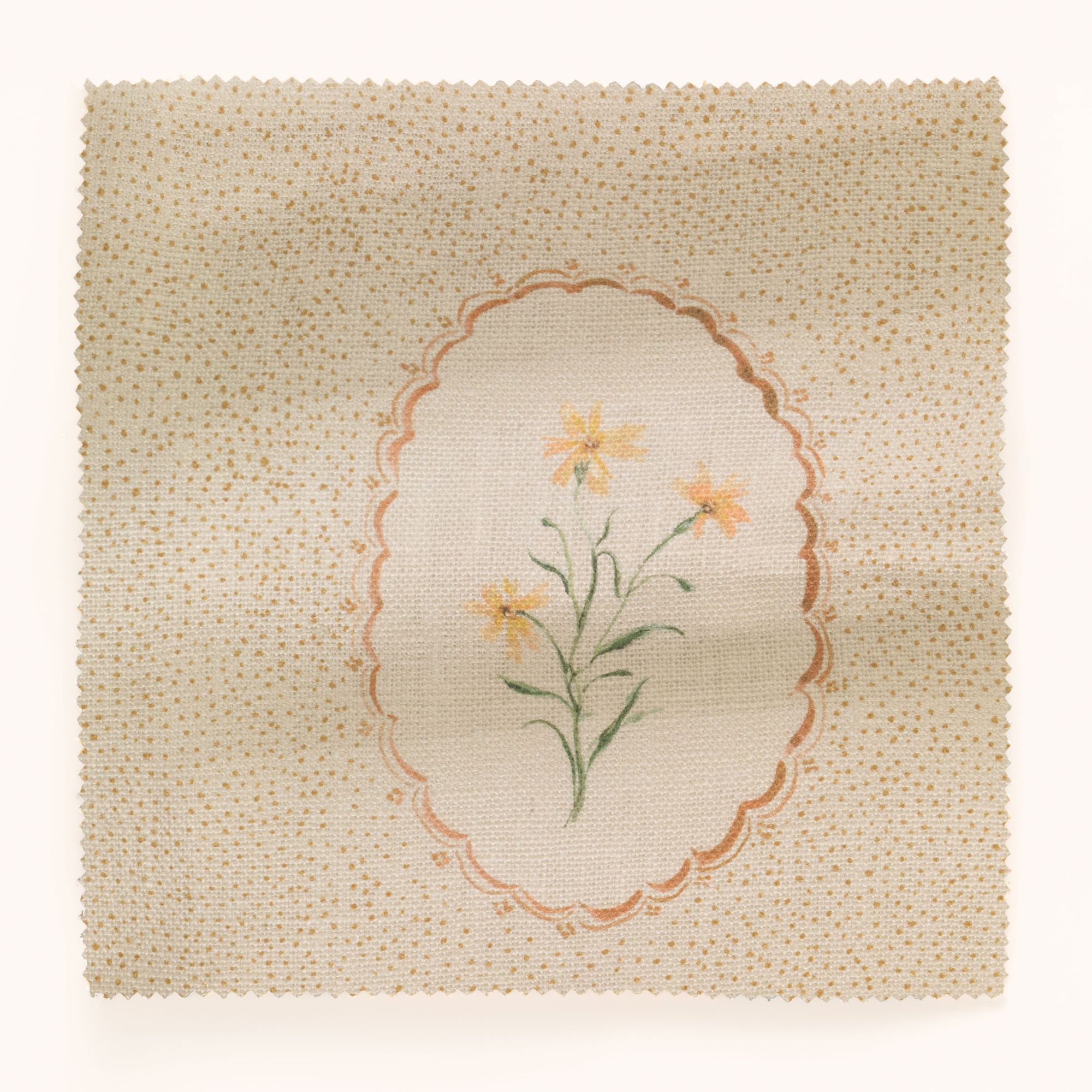 Bibury Sprig Tea Fabric by Parker & Jules