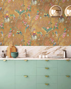 BMWL005/01A Birds in Paradise Wild Life Wallpaper by Brand McKenzie