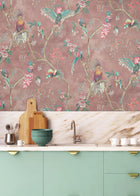 BMWL005/01C Birds in Paradise Wild Life Wallpaper by Brand McKenzie