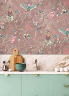 BMWL005/01C Birds in Paradise Wild Life Wallpaper by Brand McKenzie