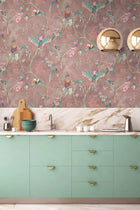BMWL005/01C Birds in Paradise Wild Life Wallpaper by Brand McKenzie