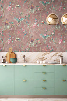 BMWL005/01C Birds in Paradise Wild Life Wallpaper by Brand McKenzie