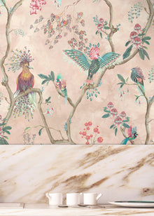 BMWL005/01D Birds in Paradise Wild Life Wallpaper by Brand McKenzie
