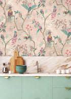 BMWL005/01D Birds in Paradise Wild Life Wallpaper by Brand McKenzie