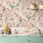 BMWL005/01D Birds in Paradise Wild Life Wallpaper by Brand McKenzie