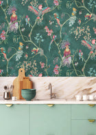 BMWL005/01E Birds in Paradise Wild Life Wallpaper by Brand McKenzie