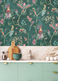 BMWL005/01E Birds in Paradise Wild Life Wallpaper by Brand McKenzie