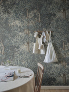 S10714 Blue Charles Familjen Mural by Sandberg