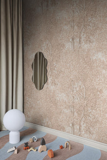 S10715 Blush Charles Familjen Mural by Sandberg