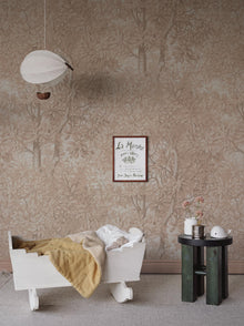 S10715 Blush Charles Familjen Mural by Sandberg