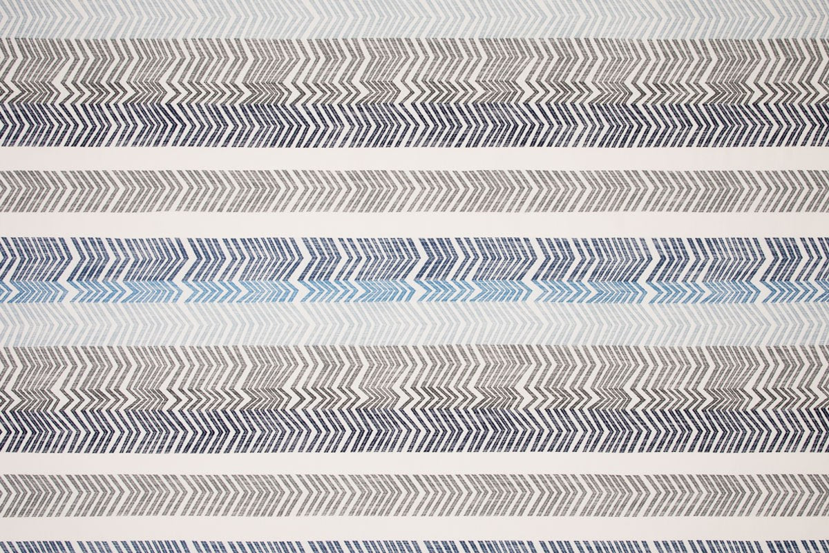 Bookend Azzurro Fabric by Christopher Farr Cloth