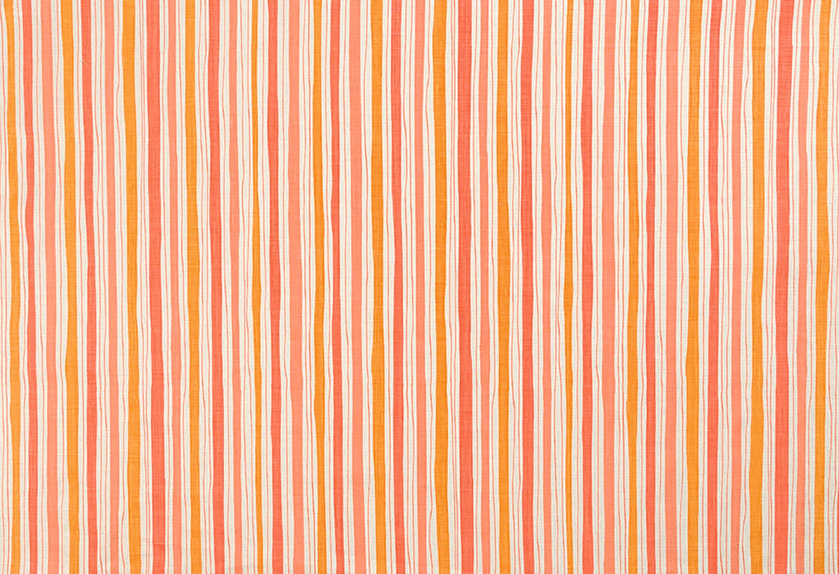 Boundary Coral fabric by Christopher Farr Cloth