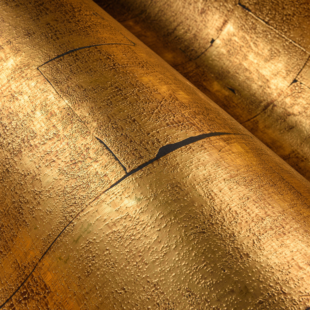 90500 Gilded Heritage Boutique Gold Rush Wallpaper By Arte