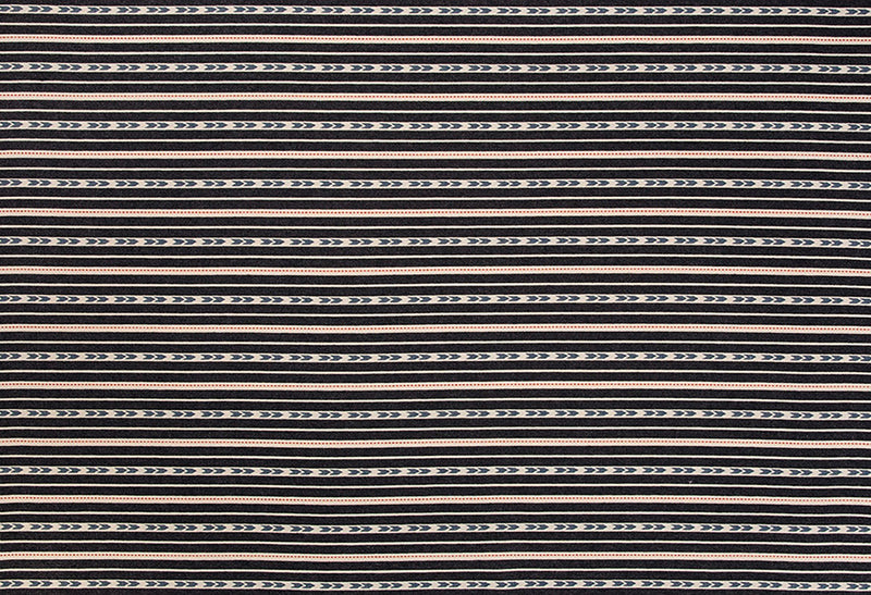 Bow and Arrow Indigo fabric by Christopher Farr Cloth