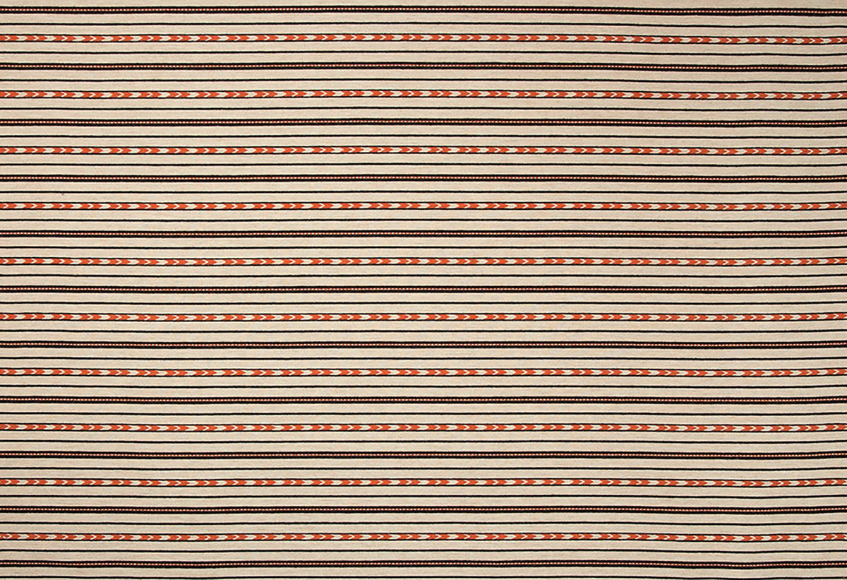 Bow and Arrow Natural fabric by Christopher Farr Cloth