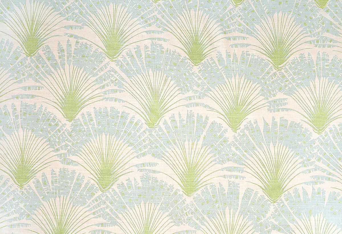 Brisa Aqua fabric by Christopher Farr Cloth