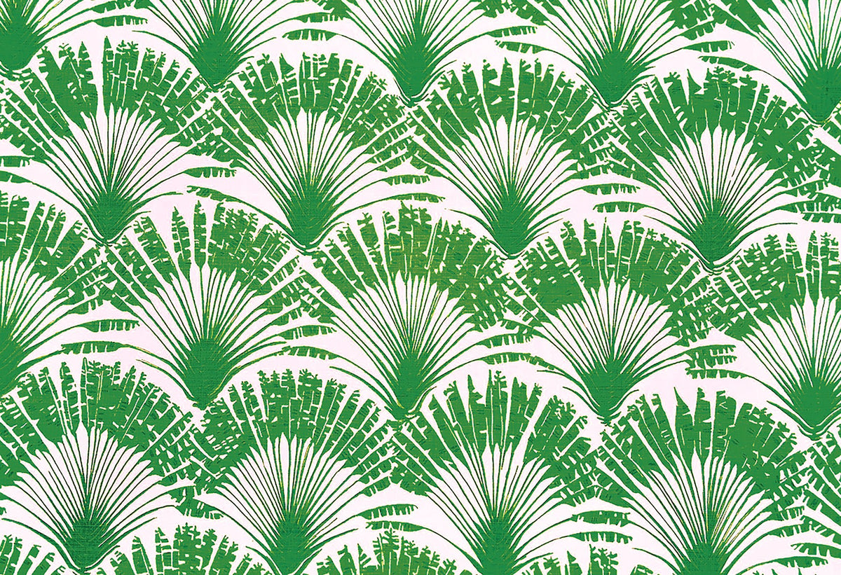 Brisa Green fabric by Christopher Farr Cloth