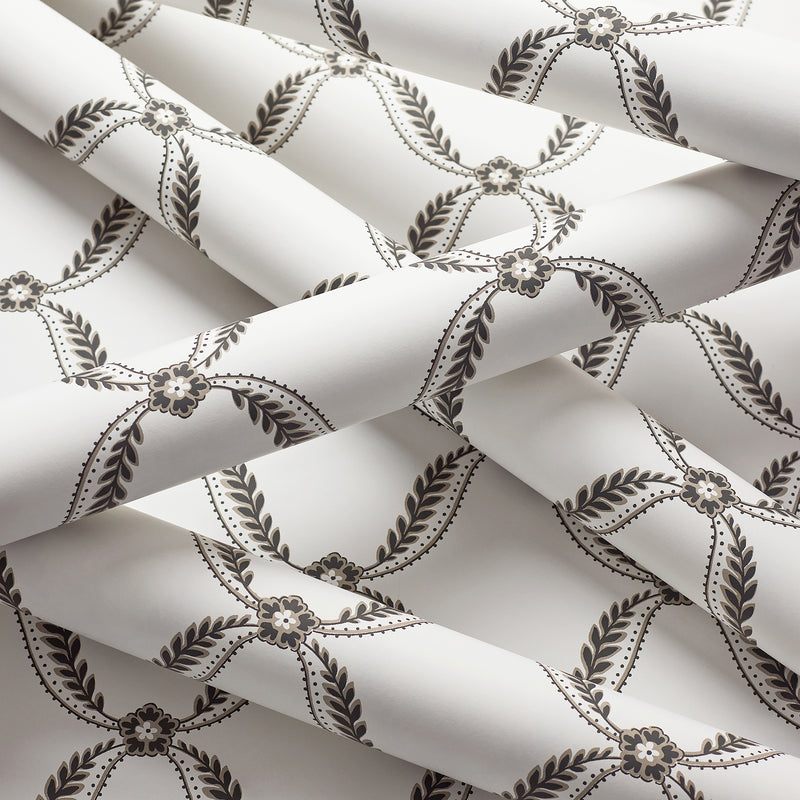 Tate Trellis Bristol Green Wallpaper by Anna French | AT57882
