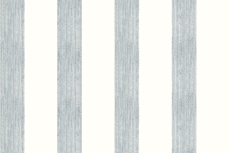 Brome Stripe Cobalt Wallpaper by Christopher Farr Cloth