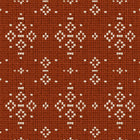 Mazahua Terracota Sarape Wallpaper by Coordonné