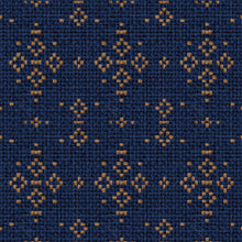 Mazahua Índigo Sarape Wallpaper by Coordonné