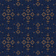 Mazahua Índigo Sarape Wallpaper by Coordonné