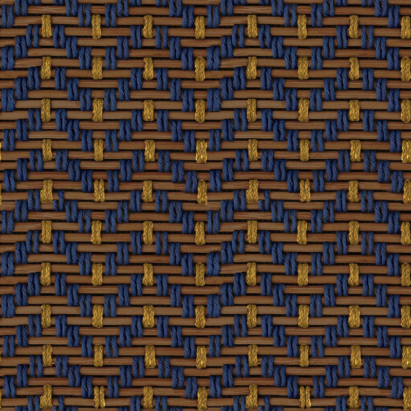 Tule Índigo Sarape Wallpaper by Coordonné