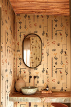 Criollo Terracota Sarape Wallpaper by Coordonné