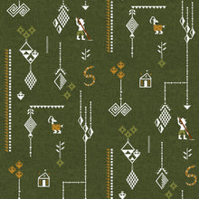 Criollo Cactus Sarape Wallpaper by Coordonné