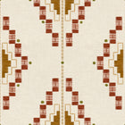 Andes Terracota Sarape Wallpaper by Coordonné