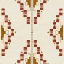 Andes Terracota Sarape Wallpaper by Coordonné