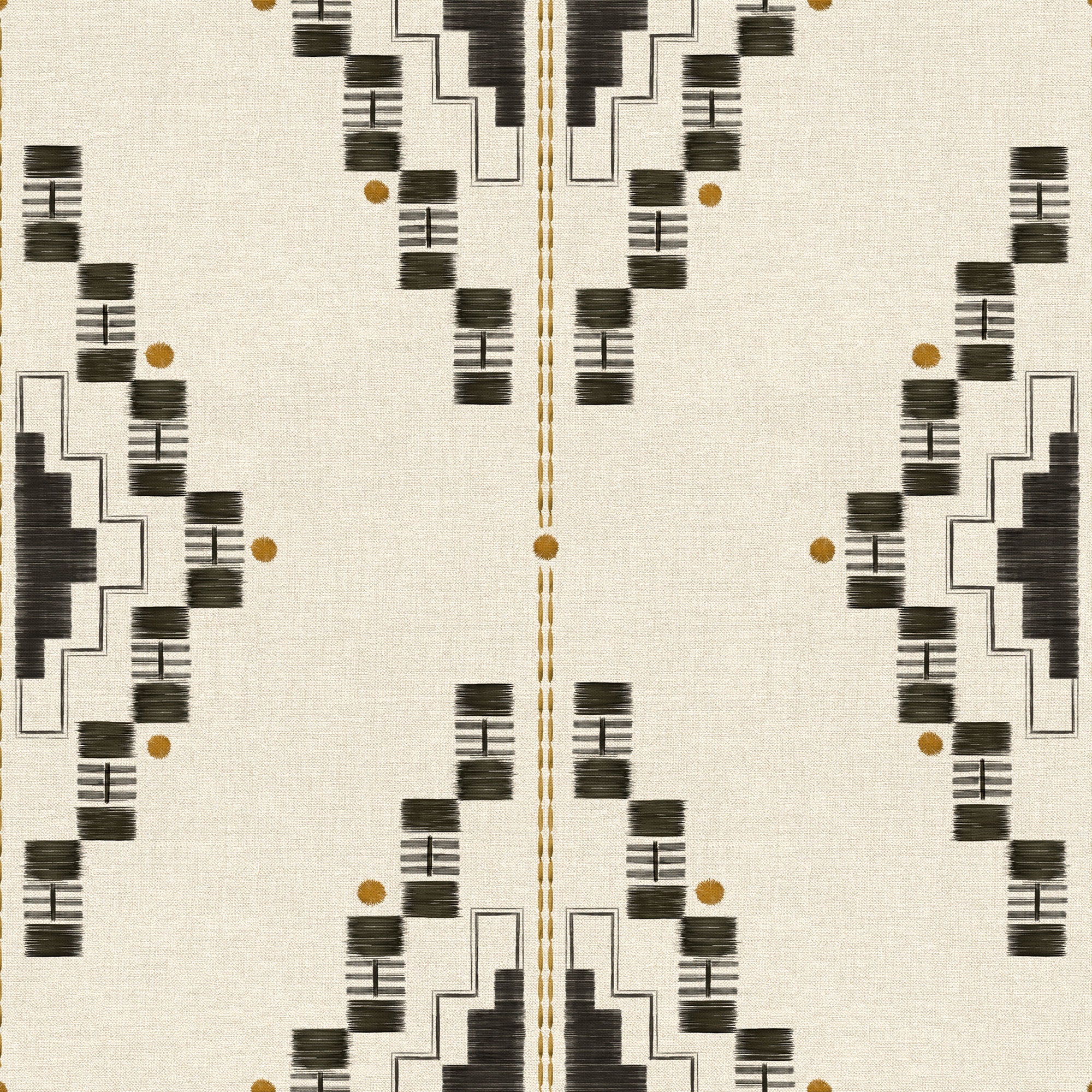 Andes Carbón Sarape Wallpaper by Coordonné