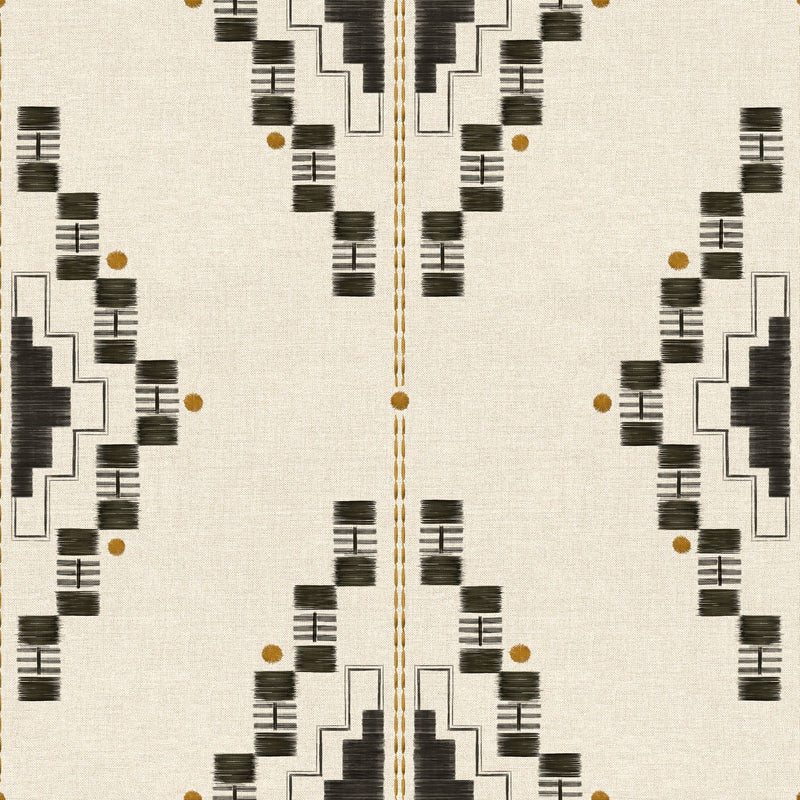 Andes Carbón Sarape Wallpaper by Coordonné