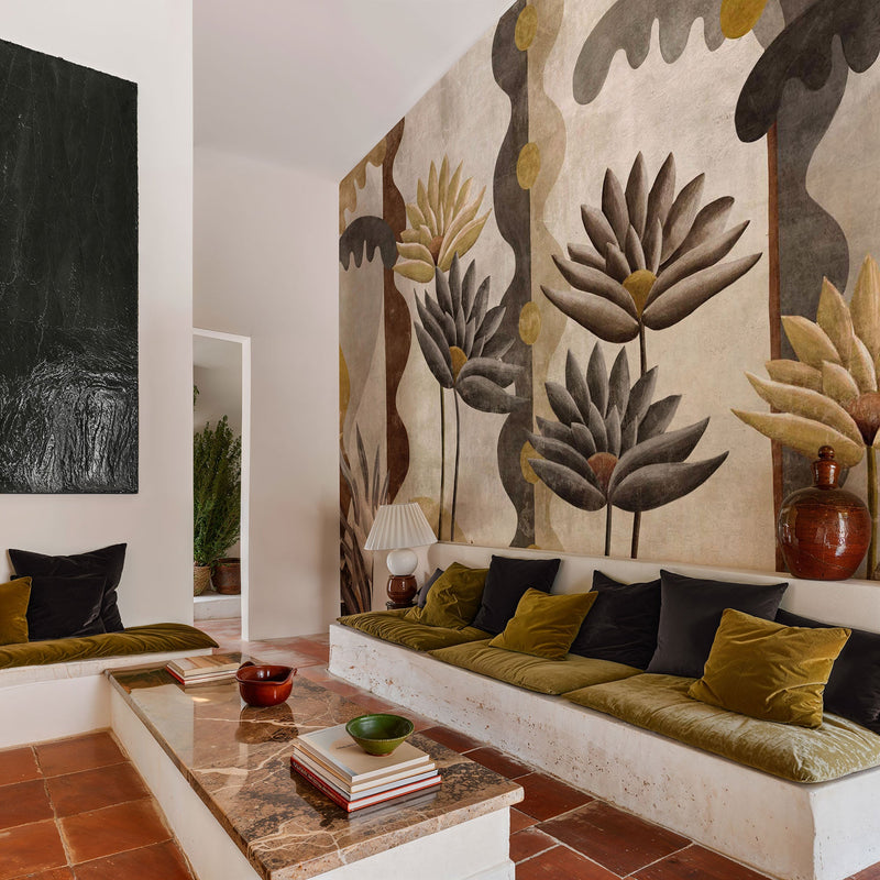 Ágaves Cactus Sarape Mural by Coordonné (400x280cm)