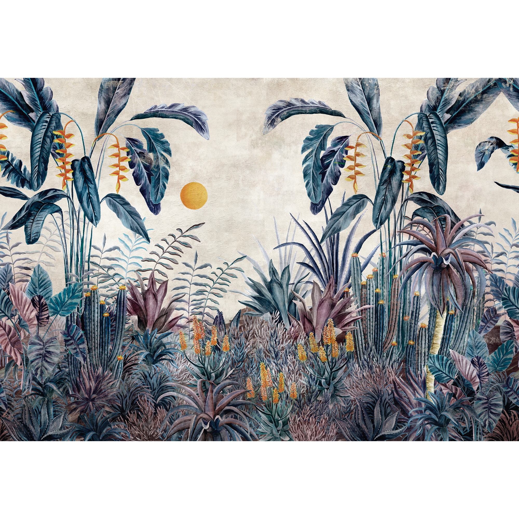 Aduanero Índigo Sarape Mural by Coordonné (390x280cm)